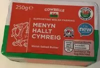 Mängden socker i Menyn Hallt Cymreig. Welsh Salted Butter.