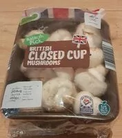 Mängden socker i British Closed Cup Mushrooms