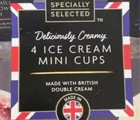 Mängden socker i 4 Ice Cream Mini Cups