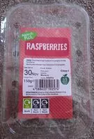 Mängden socker i Nature's Pick Raspberries