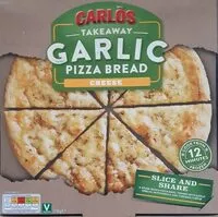 Mängden socker i Carlos garlic pizza bread