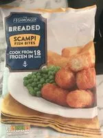 Mängden socker i Scampi fish bites