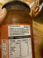 Mängden socker i Fine cut marmalade