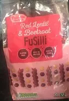 Mängden socker i Red Lentil & Beetroot Fusilli