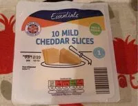 Mängden socker i 10 Mild Cheddar Slices