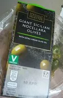 Mängden socker i Giant sicilian notcellara olives