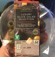 Mängden socker i Luxury olive salad selection