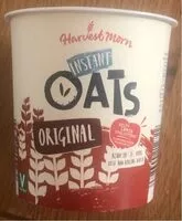 Mängden socker i instant oats