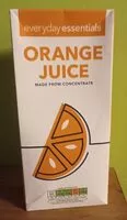 Mängden socker i Orange juice