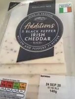 Mängden socker i Irish cheddar