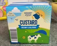 Mängden socker i Custard