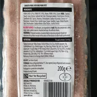 Mängden socker i Smooth Brussels Pate
