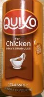 Mängden socker i Quixo for chicken gravy granules