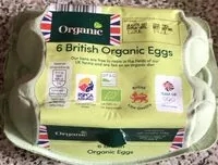 Mängden socker i 6 British Organic Eggs