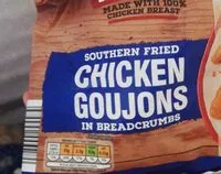 Mängden socker i Southan fried chicken goujons