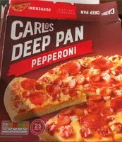 Mängden socker i Deep pan pepperoni