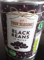 Mängden socker i Black Beans in water