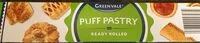 Mängden socker i Puff Pastry ready rolled