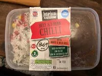 Mängden socker i Beef & 3 bean chilli