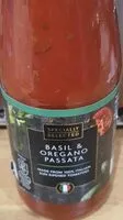 Mängden socker i Basil and Oregano Passata