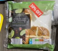 Mängden socker i Bramley apple & connamon buns