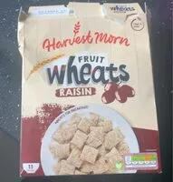 Mängden socker i Fruit wheats - Raisan