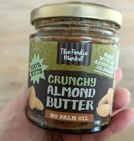 Mängden socker i Crunchy Almond butter.