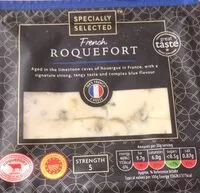 Mängden socker i Aldi Specially Selected French Roquefort
