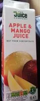 Mängden socker i Apple and mango juice
