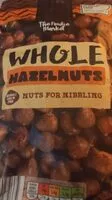 Mängden socker i Whole Hazelnuts