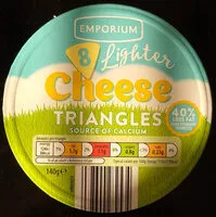 Mängden socker i Lighter Cheese Triangles (8)