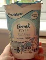 Mängden socker i Brooklea Greek Style Fat Free Natural Yogurt