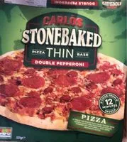 Mängden socker i Double pepperoni pizza