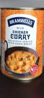 Mängden socker i Bramwells Mild chicken curry