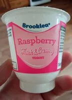 Mängden socker i Raspberry Thick & Creamy Yogurt