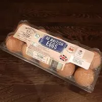 Mängden socker i large British eggs