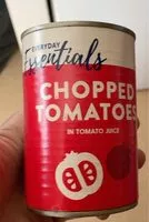 Mängden socker i Chopped Tomatoes