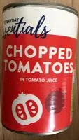 Mängden socker i Chopped Tomatoes