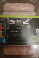 Mängden socker i Bramley Apple pork sausages