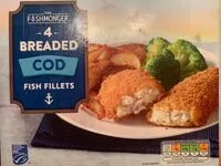 Mängden socker i Breaded Cod