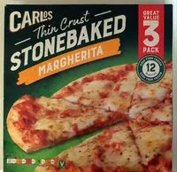 Mängden socker i Thin crust stonebake Margherita
