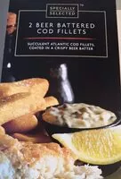 Mängden socker i Beer Battered Cod Fillets