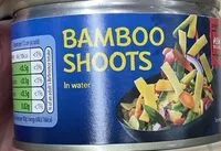 Mängden socker i Bamboo shoots