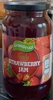 Mängden socker i Strawberry jam