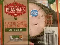 Mängden socker i Stuffing Coated Turkey Slices Sage & Onion