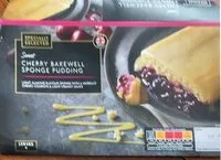 Mängden socker i cherry bakewell sponge pudding