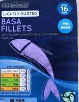 Mängden socker i Lightly Dusted Basa Fillets