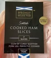 Mängden socker i Scottish Cooked Ham Slices