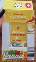Mängden socker i Sucralose sweetener