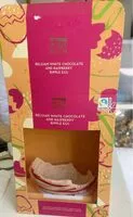 Mängden socker i Belgian white chocolate and raspberry ripple egg